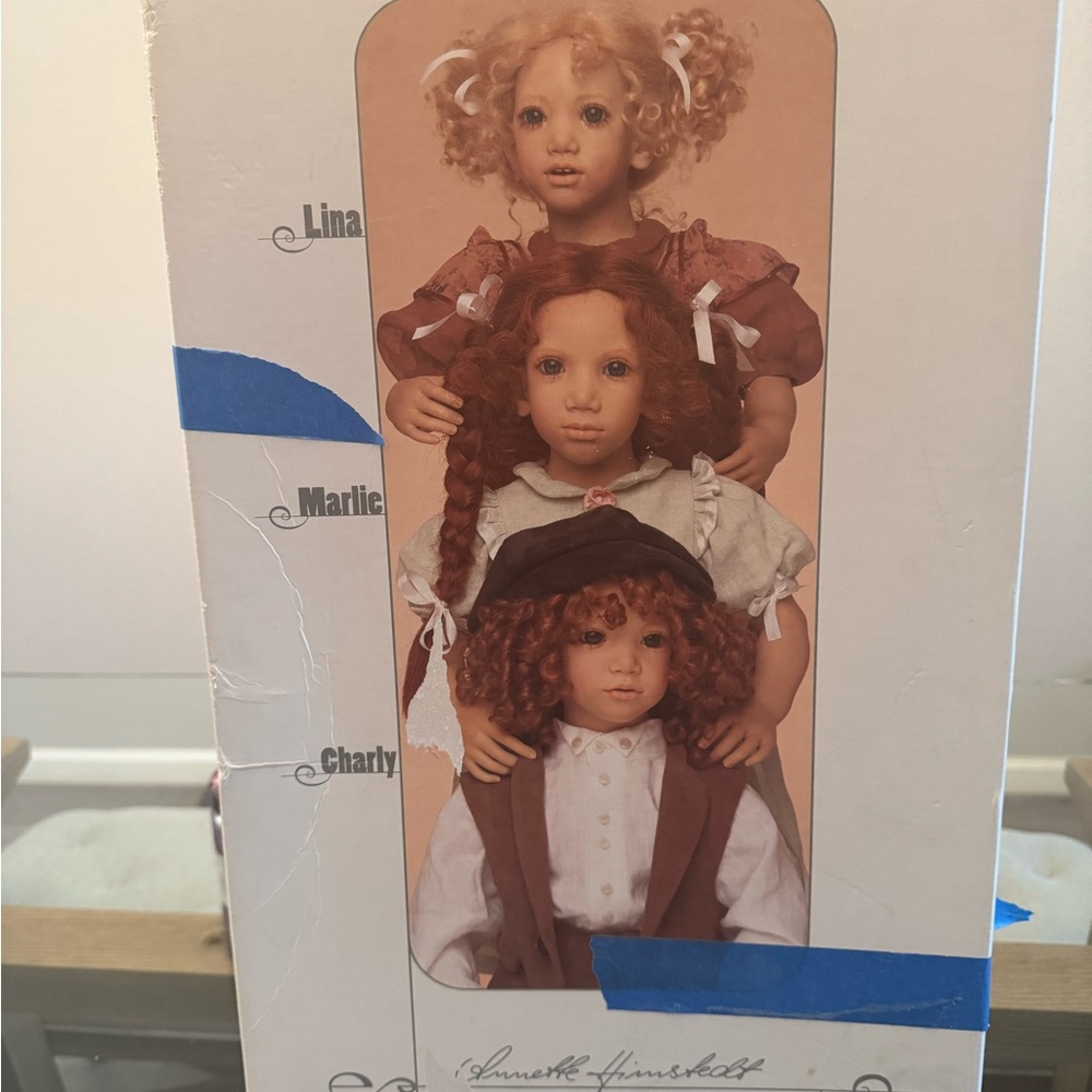 Annette Himstedt Puppen Kinder Collector Doll LINA 23” Limited Edition Germany